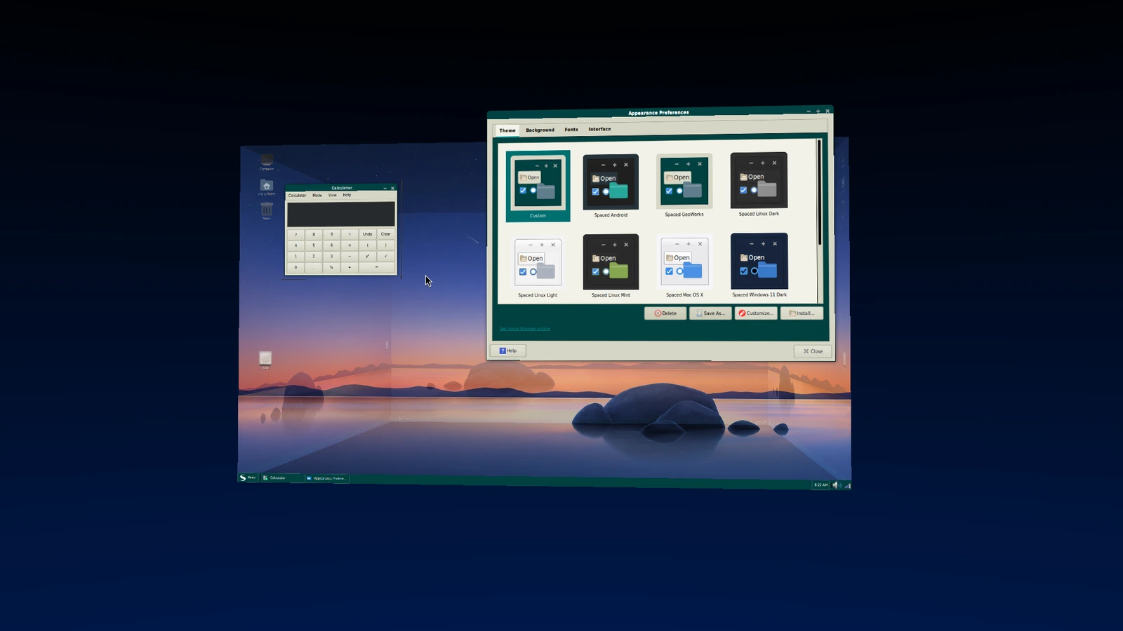 GeoWorks theme wallpaper